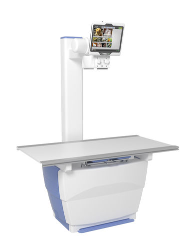 Sistema di radiografia veterinaria digitale - AeroDR VX - Konica Minolta Healthcare - con tavolo