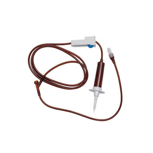 Set di infusione per chemioterapia - Lars Medicare Pvt Ltd. - in polivinilcloruro (PVC) / con connettore a Y / resistente alla luce