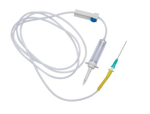 set di infusione in polivinilcloruro (PVC) - Lars Medicare Pvt Ltd.