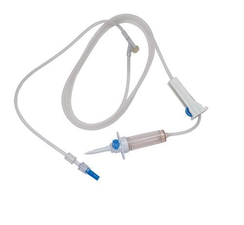 Set di infusione con connettore a Y - Pro-Inject Safe™ - Lars Medicare Pvt Ltd. - con componente senza lattice