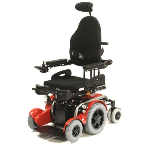 Sedia a rotelle elettrica - C³ - LEVO AG - da esterno / verticalizzante / con poggiagambe