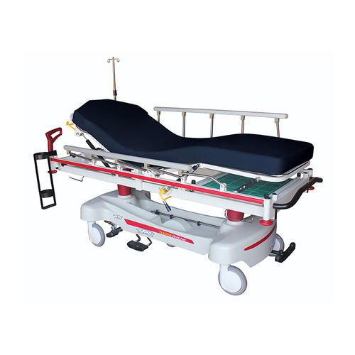 Barella con carrello da trasporto - PT5514 - LKL ADVANCE METALTECH SDN BHD - di emergenza / per traumatologia / idraulica