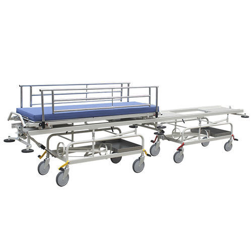 Barella con carrello per convalescenza - PT6699 - LKL ADVANCE METALTECH SDN BHD - di trasferimento / manuale / a sezione unica