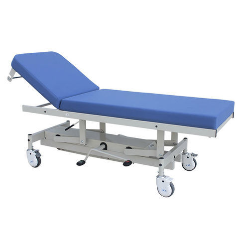 Lettino da visita idraulico - EC3000-GS - LKL ADVANCE METALTECH SDN BHD - ad altezza regolabile / con schienale regolabile / basculante