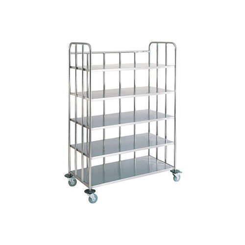 Carrello per uso generale - CA5211-NEW - LKL ADVANCE METALTECH SDN BHD - di trasporto / in acciaio inossidabile / 5 ripiani