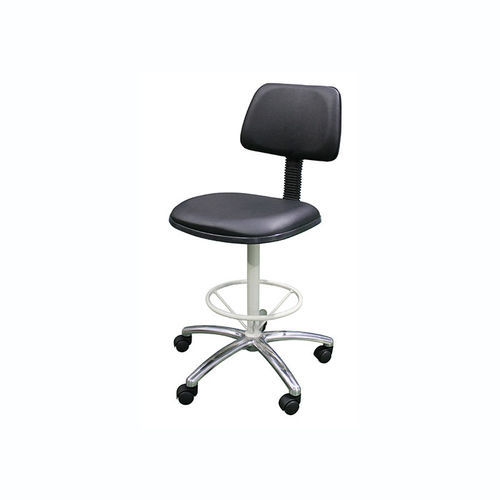 Sgabello da laboratorio - WM551 - LKL ADVANCE METALTECH SDN BHD - ad altezza regolabile / girevole / con rotelle
