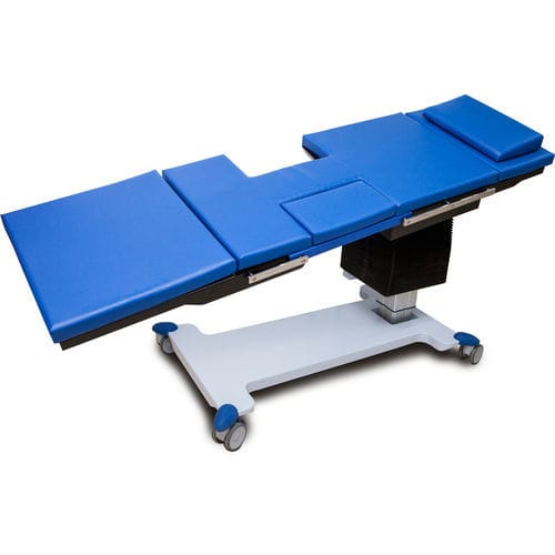 Lettino da visita urologico - Endo - Medispec - elettrico / ad altezza regolabile / con rotelle