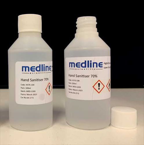 Soluzione idroalcolica 70% - MDHS70-100 - Medline Scientific - 100 mL