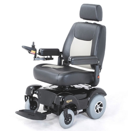Sedia a rotelle elettrica - P310 (MP-3C) - Merits Health Products - da esterno / reclinabile / ad altezza regolabile