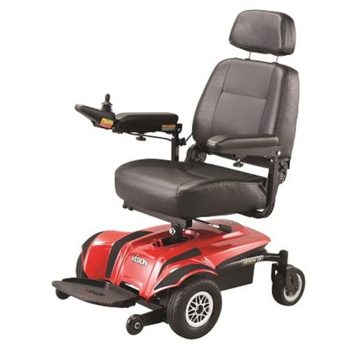 Sedia a rotelle elettrica - P322A - Merits Health Products - da esterno / ad altezza regolabile / con poggiagambe