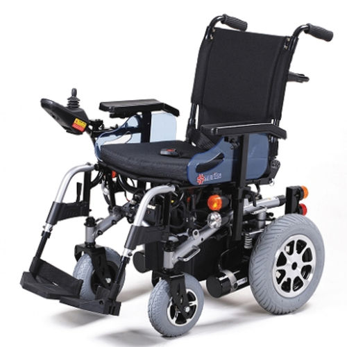 Sedia a rotelle elettrica - P200 (MP-2) - Merits Health Products - da esterno / pieghevole / reclinabile