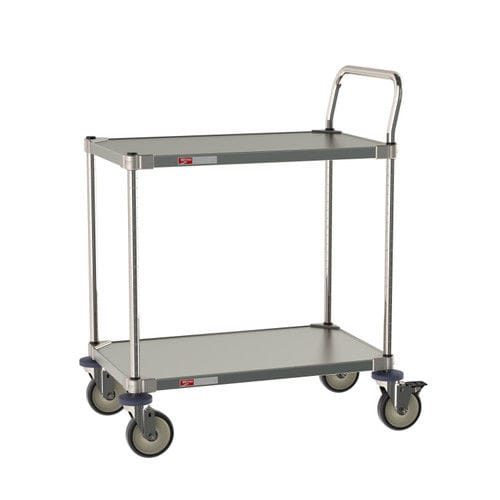 Carrello da laboratorio - CRLS-NFS - InterMetro - per materiale sterile / per camera bianca / di trasporto