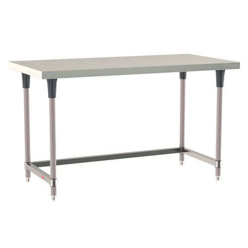 Tavolo da lavoro - TableWorx - InterMetro - stazionario / in acciaio inossidabile / mobile