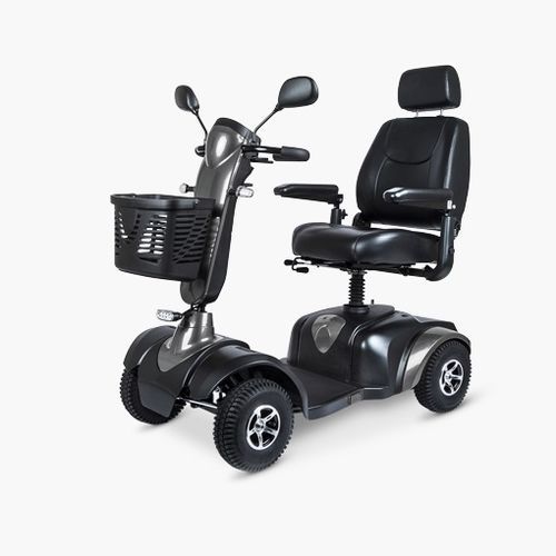 Scooter per disabili elettrico - CL 510 1.264 - Meyra - a 4 ruote / con cestello