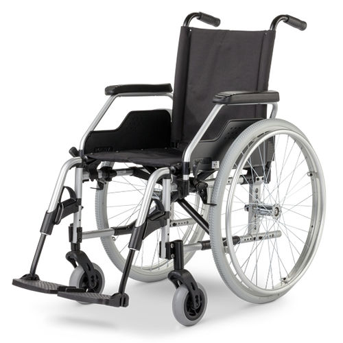 Sedia a rotelle manuale - Eurochair 1.750 - Meyra - da esterno / da interno / pieghevole