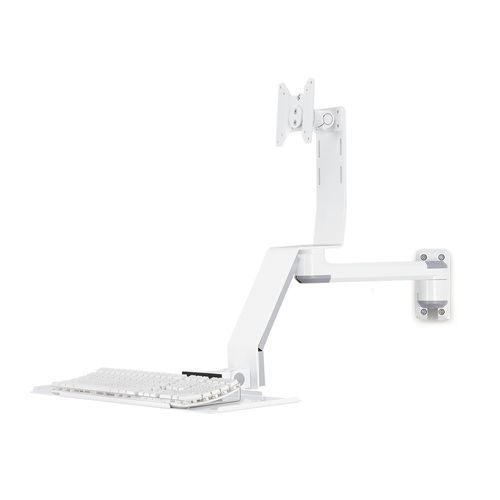 Braccio di supporto articolato - HM-5515 - Modern Solid Industrial - per monitor / medico / a muro