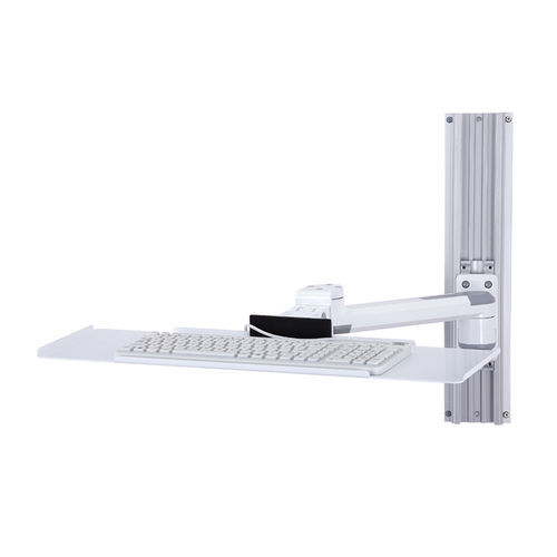 Braccio di supporto articolato - HM-8517 - Modern Solid Industrial - per tastiera / medico / su guida di scorrimento
