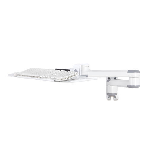 Braccio di supporto articolato - HM-5527 - Modern Solid Industrial - per tastiera / medico / a muro