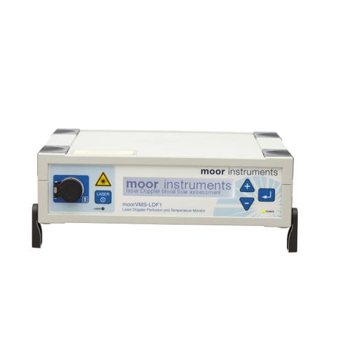 Monitor paziente da tavolo - MOORVMS-LDF1-HP - Moor Instruments - di temperatura / di flusso sanguigno / TcPO2
