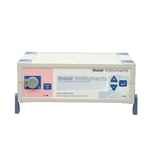 Monitor compatto per paziente - MOORVMS-OXY - Moor Instruments - di temperatura / dell'emoglobina / TcPO2