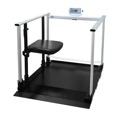 Bilancia pesapersone elettronica - BW-5185MF - NAGATA SCALE - per ospedali / per sedie a rotelle / con piattaforma