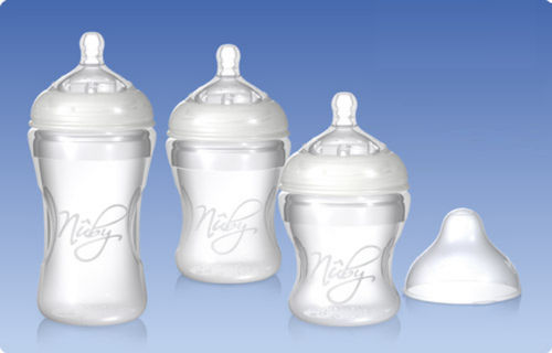 Biberon in silicone - SoftFlex™ Silicone Nurser™  - Nuby