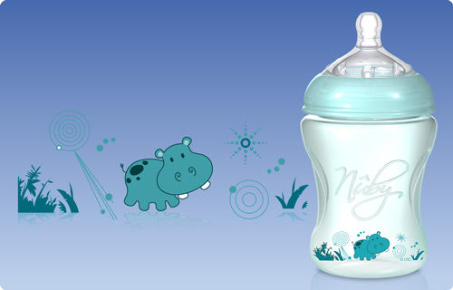 Biberon - Natural Nurser™ -boy  - Nuby