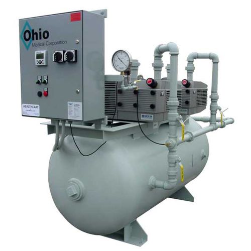 Sistema di vuoto medico - D100-T2-V80 - Ohio Medical - a palette / senza olio