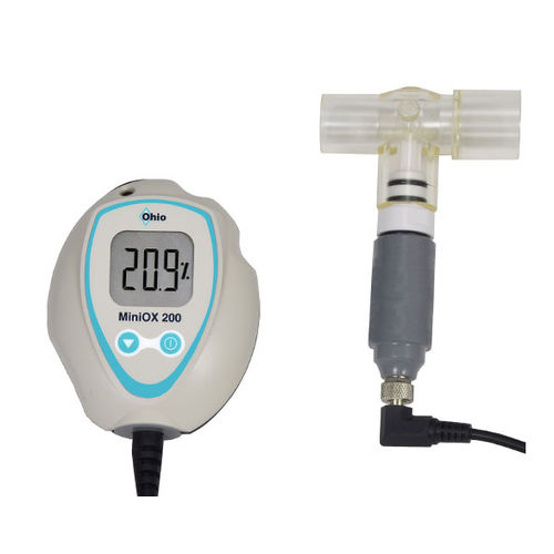 Tester di ossigeno - MiniOX® 200E - Ohio Medical - per dispositivi medici / in continuo / portatile