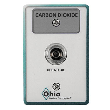 Presa DISS - 261000-28 - Ohio Medical - per sistemi di distribuzione di gas medicali / per gas medicali