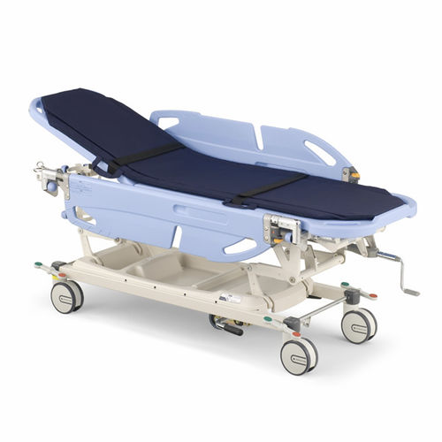 Barella con carrello di trasferimento - KK-725 Series - PARAMOUNT BED - manuale / ad altezza regolabile / con schienale regolabile