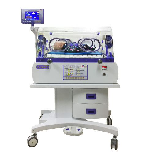 Incubatrice neonatale con rotelle - G2 - PT. FYROM INTERNATIONAL  - ad altezza regolabile / con monitor
