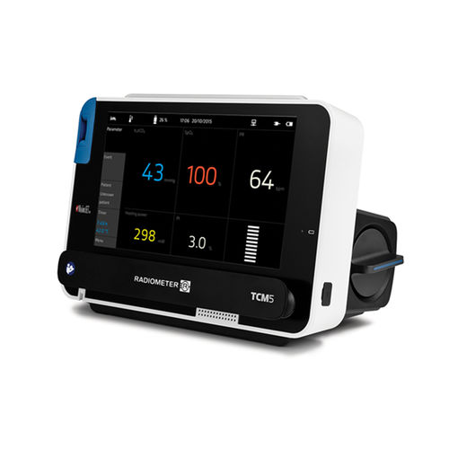 Monitor paziente transcutaneo - TCM5 BASIC - Radiometer Medical - portatile / da tavolo / RESP