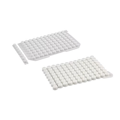 Tappo per micropiastre - 81 01 101 - Ratiolab - in plastica / in TPE / in elastomero