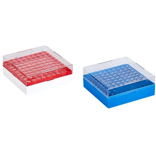 Contenitore per campioni di stoccaggio - 51 50 001 - Ratiolab - per provette criogeniche / in policarbonato / ad azoto liquido