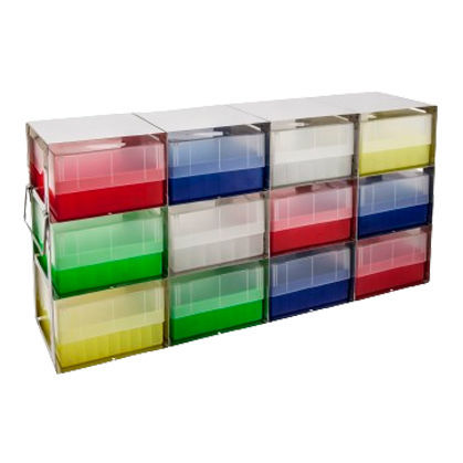 Rack da laboratorio per contenitori criogenici - 54 00 007 - Ratiolab - per congelatore da laboratorio