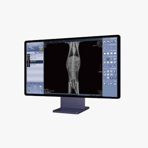 Software per DICOM - VXV Console - Rayence - per imaging veterinario / visualizzatore / diagnostico