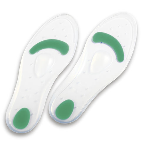 Soletta ortopedica con cuscinetti per tallone - O0-014 - Rehan International - con supporto per arco trasversale