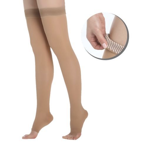 Calze antitrombo autoreggenti di prevenzione delle tromboembolie venose (TEV) - A6-004 - Rehan International - per donna / L / S