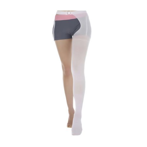 Calze antitrombo autoreggenti di prevenzione delle tromboembolie venose (TEV) - A5-050 - Rehan International - per donna / S / XL
