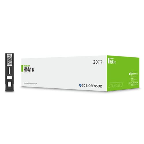 Test rapido HbA1c - 10A1C10B - SD BIOSENSOR. INC - del diabete / di sangue totale / a fluorescenza