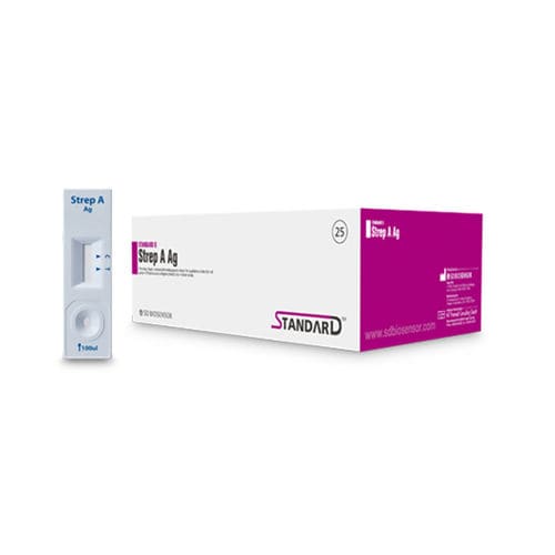 Test rapido per malattie respiratorie - 09STR40D - SD BIOSENSOR. INC - per antigeni / dello streptococco A / per tampone faringeo