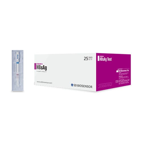 Kit di test dell'epatite B - 09HBS10C - SD BIOSENSOR. INC - per antigeni / HBV / clinico