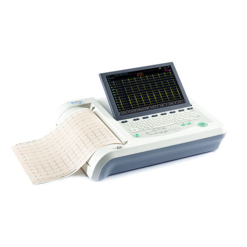 Elettrocardiografo da riposo - EM-1201 - ECGMAC - 12 canali / digitale / con stampante