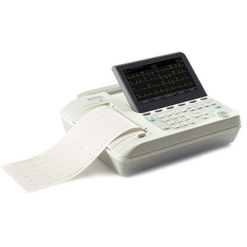 Elettrocardiografo da riposo - EM-601 - ECGMAC - 6 canali / digitale / con stampante