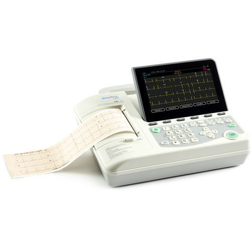 Elettrocardiografo da riposo - EM-301 - ECGMAC - 3 canali / digitale / con stampante