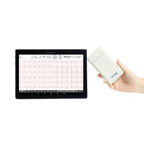Elettrocardiografo da riposo - PE-1204 - ECGMAC - 12 canali / per PC / per smartphone