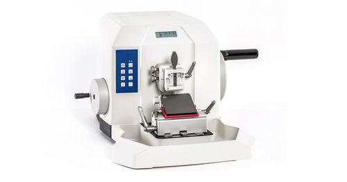 Microtomo rotativo - CUT 5062 + - SLEE medical GmbH - semiautomatico / da laboratorio / a motore