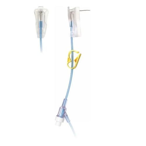 Ago per iniezione per catetere totalmente impiantabile - Gripper Plus™  - ICU medical - di Huber / di sucurezza / 19G