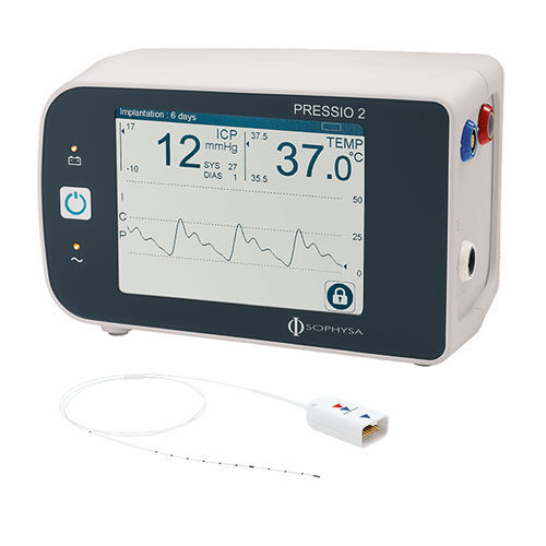 Monitor paziente da tavolo - Pressio® 2 - Sophysa - di temperatura / ICP / di pressione intracranica